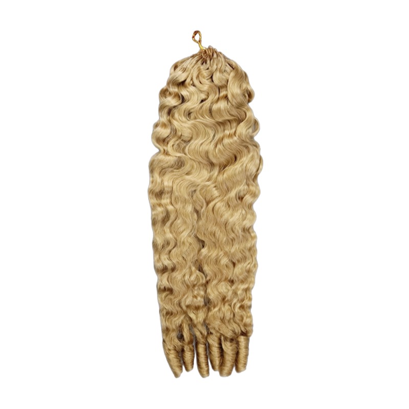 Crochet Braids - #27 French Curly Human Crochet Hair