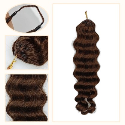 Crochet Braids - #2 Loose Deep Wave Human Crochet Hair