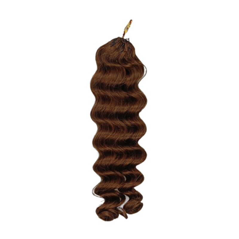 Crochet Braids - #4 Loose Deep Wave Human Crochet Hair