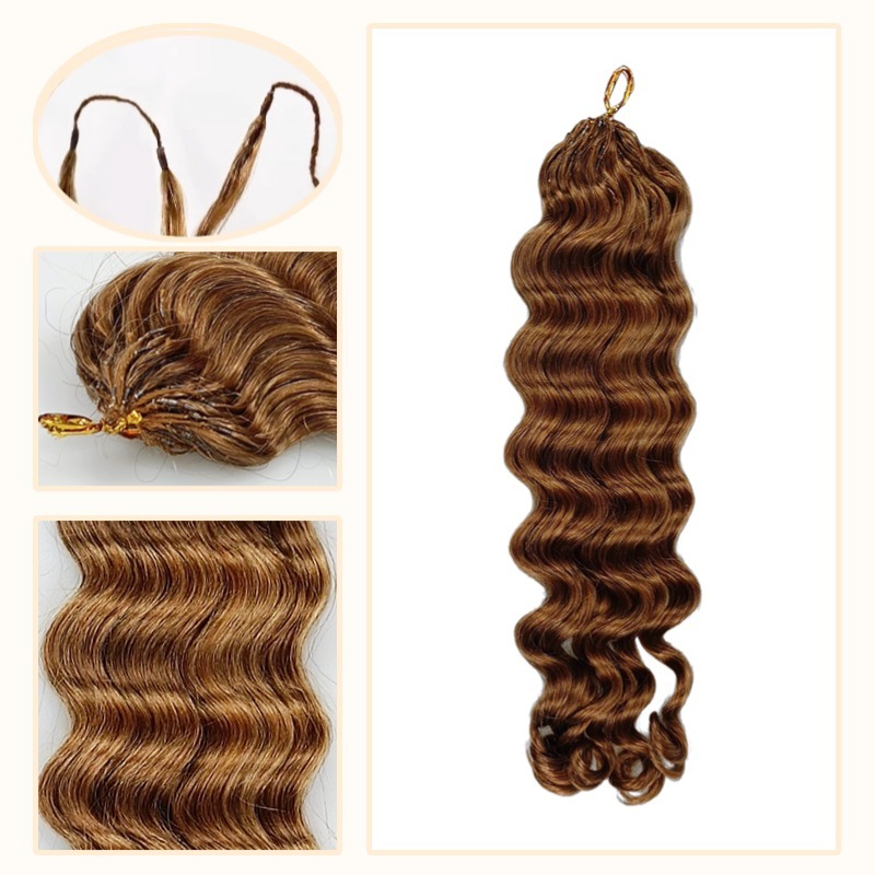 Crochet Braids - #30 Loose Deep Wave Human Crochet Hair