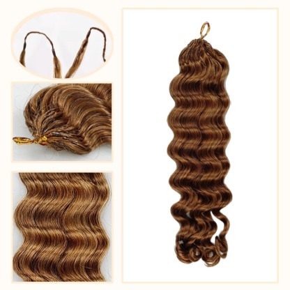 Crochet Braids - #30 Loose Deep Wave Human Crochet Hair