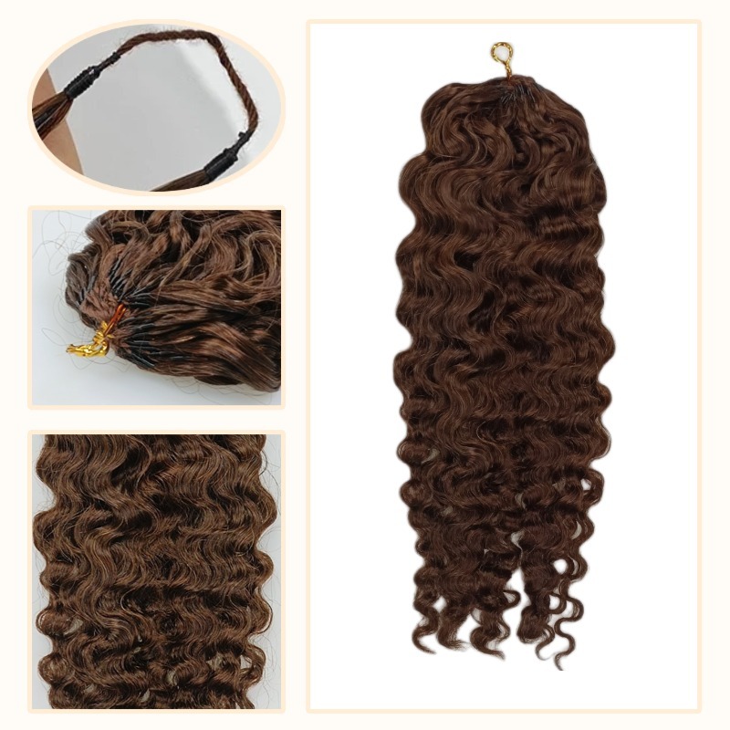 Crochet Braids - #2 Burmese Curly Human Crochet Hair