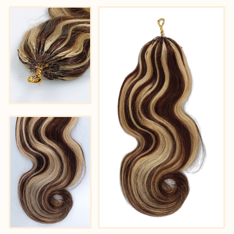 Crochet Braids - #2/27 Body Wave Human Crochet Hair