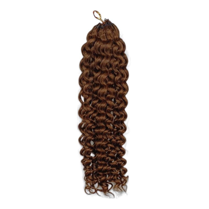Crochet Braids - #4 Deep Curly Human Crochet Hair