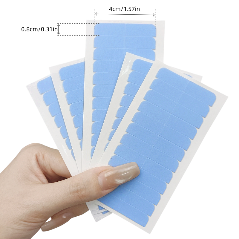 Replacement Tape for Tape-in Hair Extensions (60 Tapes)