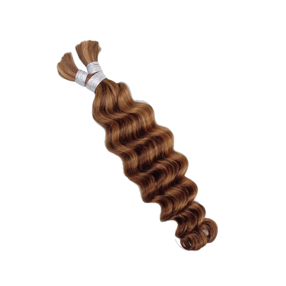 Bulk Human Hair - #4/30 Loose Deep Wave Braiding Hair