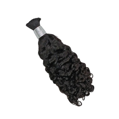 Bulk Human Hair - #1 Burmese Curly Braiding Hair