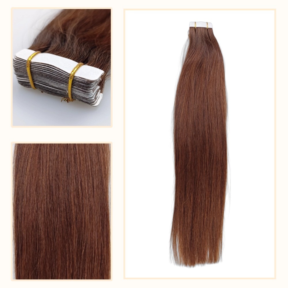 Tape In Hair Extensions - #5 Straight Human Hair