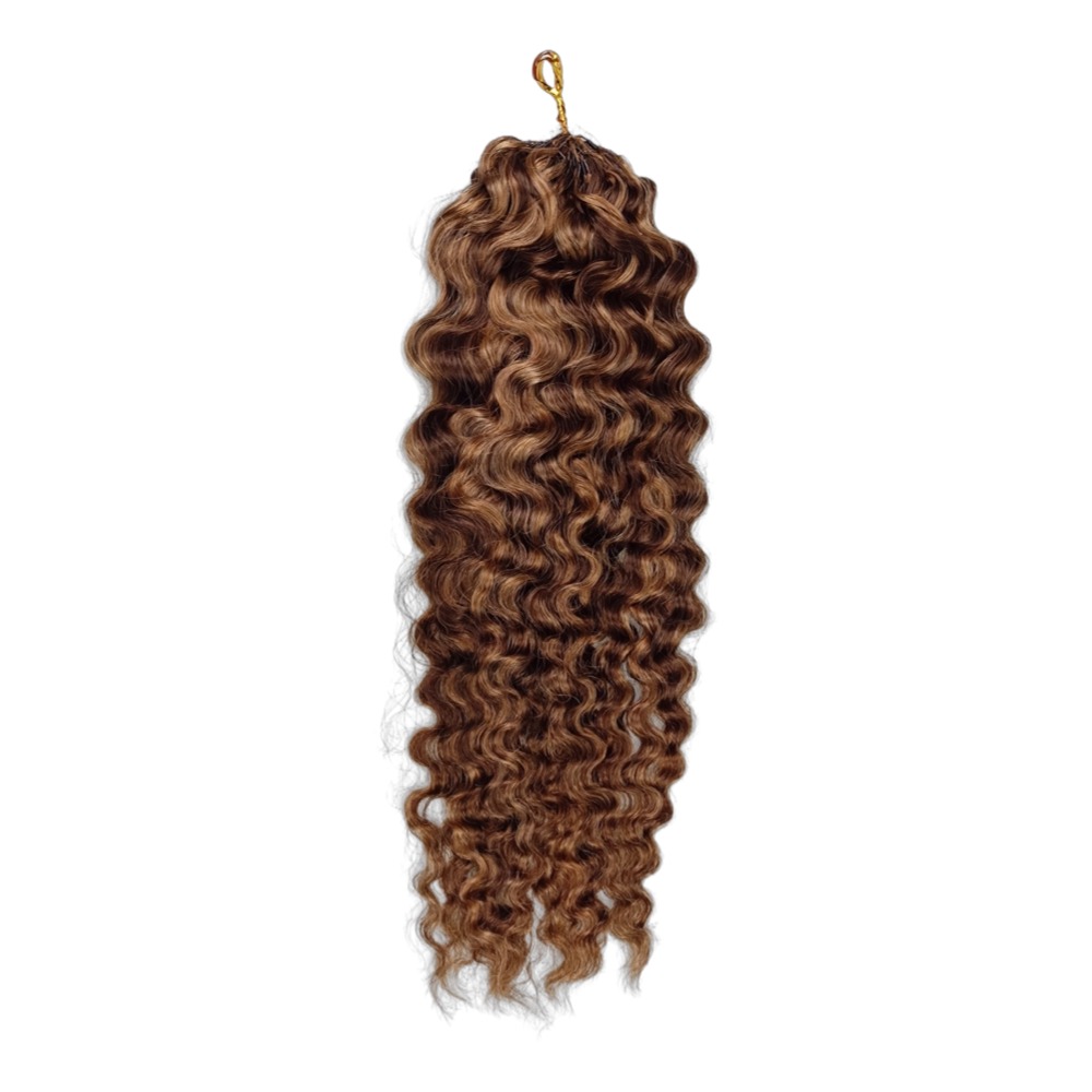 Crochet Braids - #4/30 Burmese Curly Human Crochet Hair