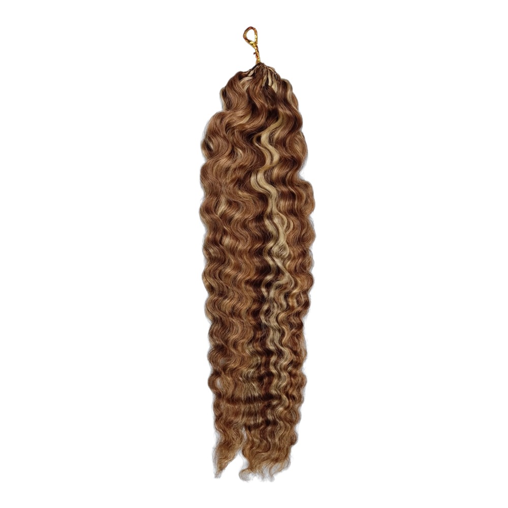 Crochet Braids - #4/27/30 Burmese Curly Human Crochet Hair