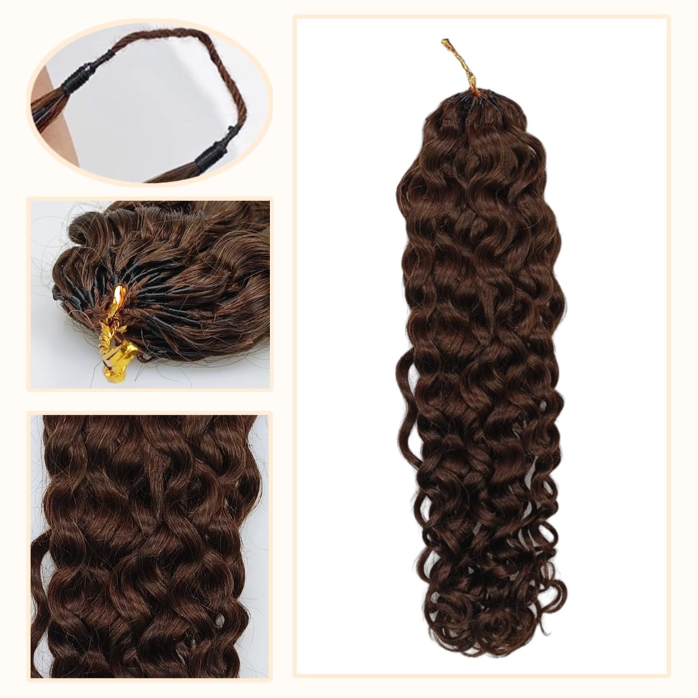 Crochet Braids - #2 Italian Curly Human Crochet Hair
