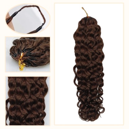 Crochet Braids - #2 Italian Curly Human Crochet Hair