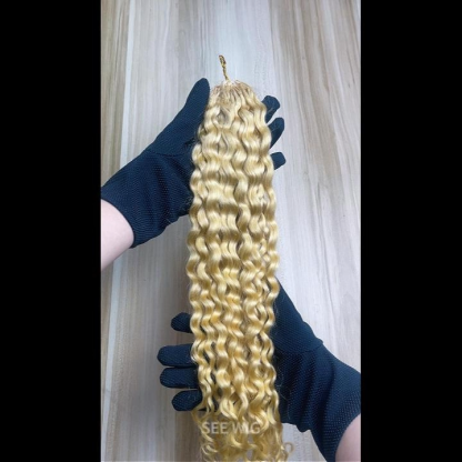 Crochet Braids - #613 Italian Curly Human Crochet Hair
