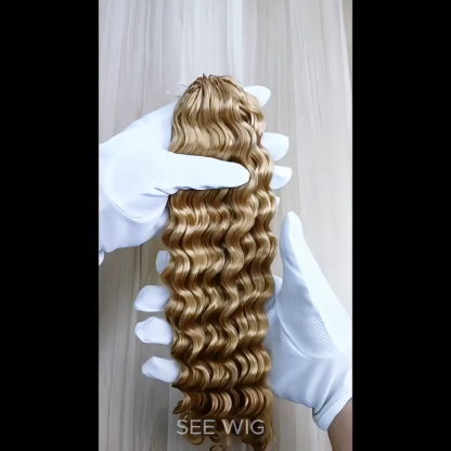 Crochet Braids - #27 Deep Wave Human Crochet Hair