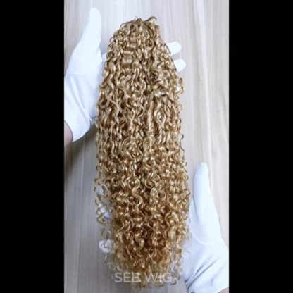 Crochet Braids - #27 Pixie Curly Human Crochet Hair