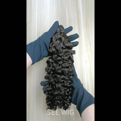 Crochet Braids - #2A Burmese Curly Human Crochet Hair