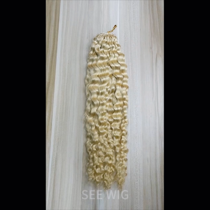 Crochet Braids - #613 Burmese Curly Human Crochet Hair