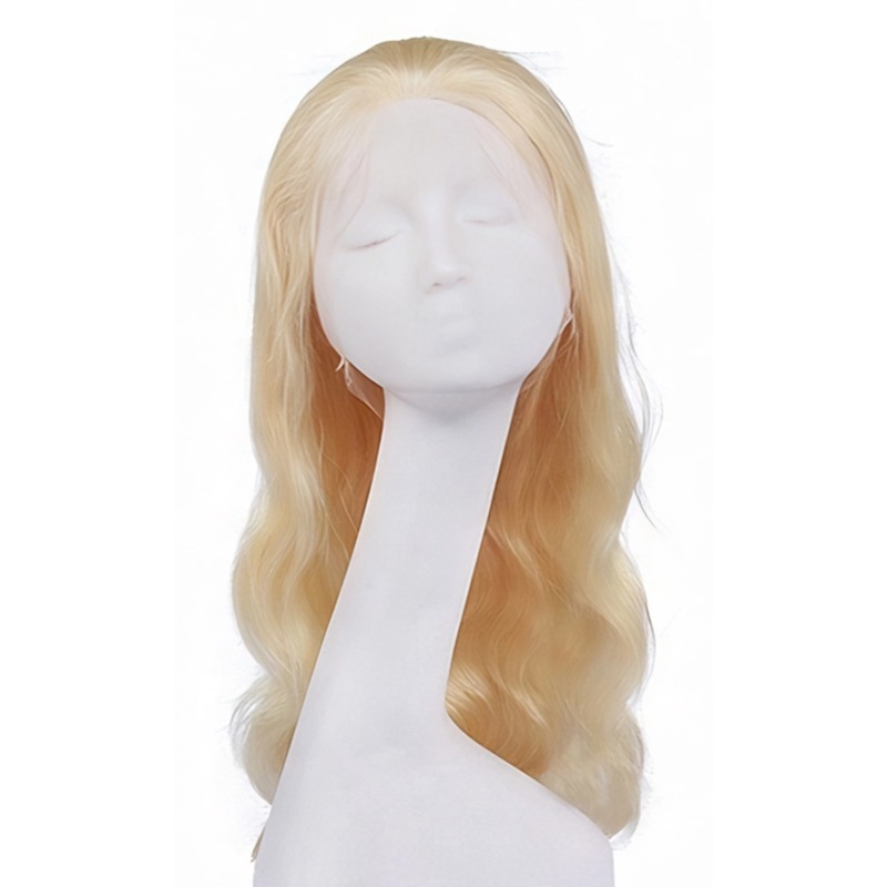 Full Lace Wigs - #613 Body Wave Human Hair