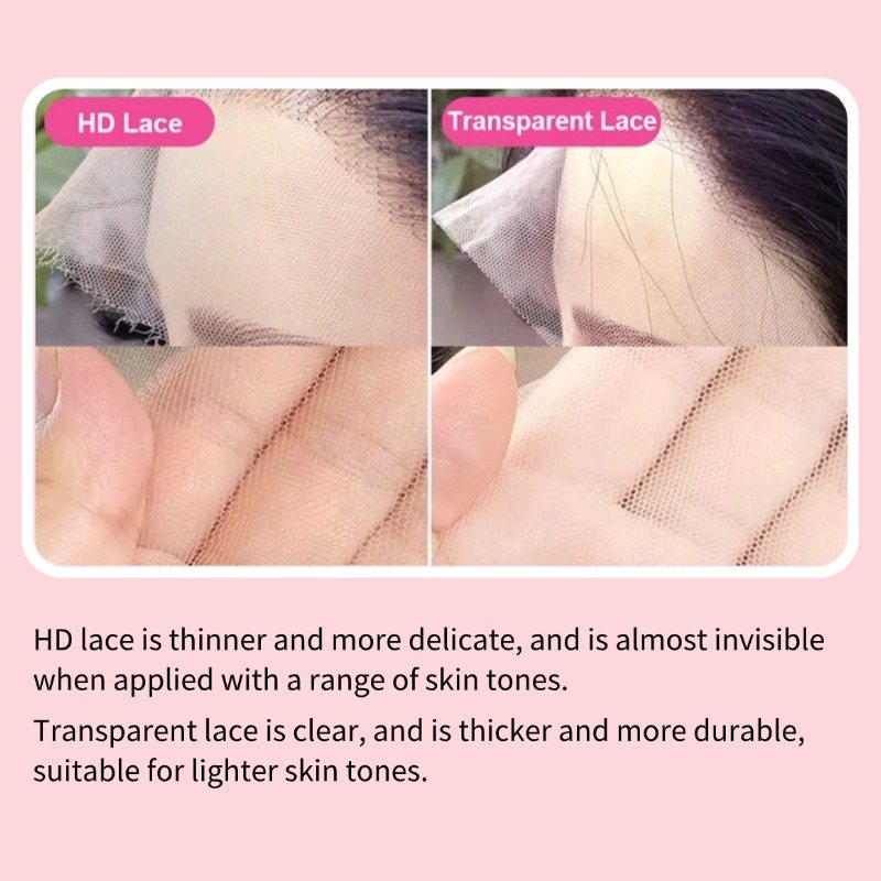 HD lace vs transparent lace - SEE WIG