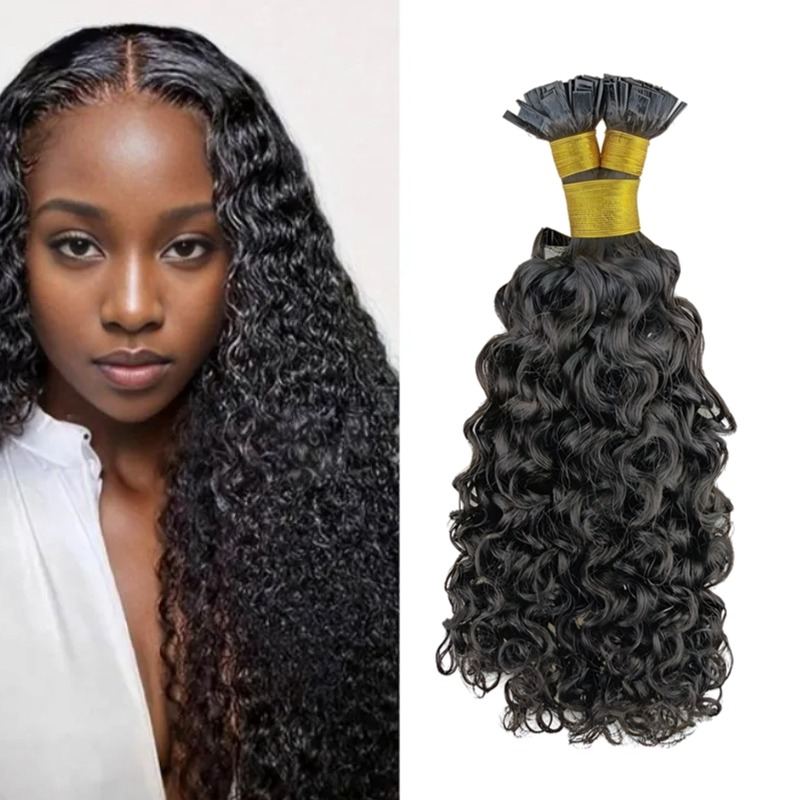 K-Tip Hair Extensions (Keratin Bonding Flat Tip)