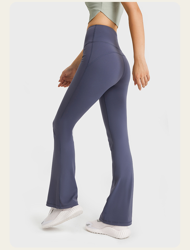 4 Colors NWT Women Wide Cut Pants Fitness Women Loose High Waist Legging 4-Way Stretch Leggings Lady Stretchy Pants