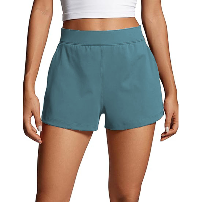 Women Athletic Shorts High Waisted Running