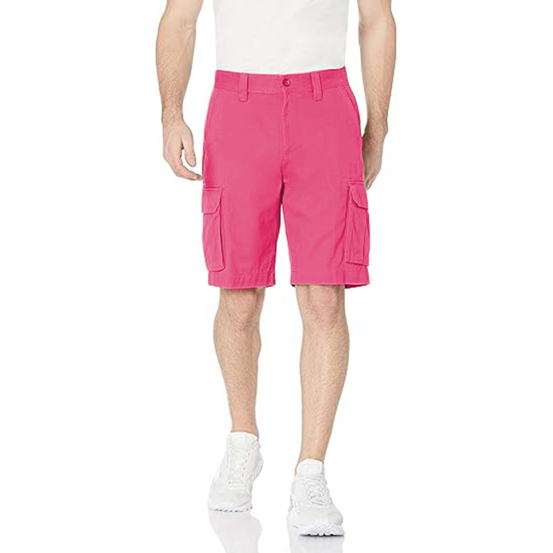 Men Shorts with Pockets Jersey Gym Shorts