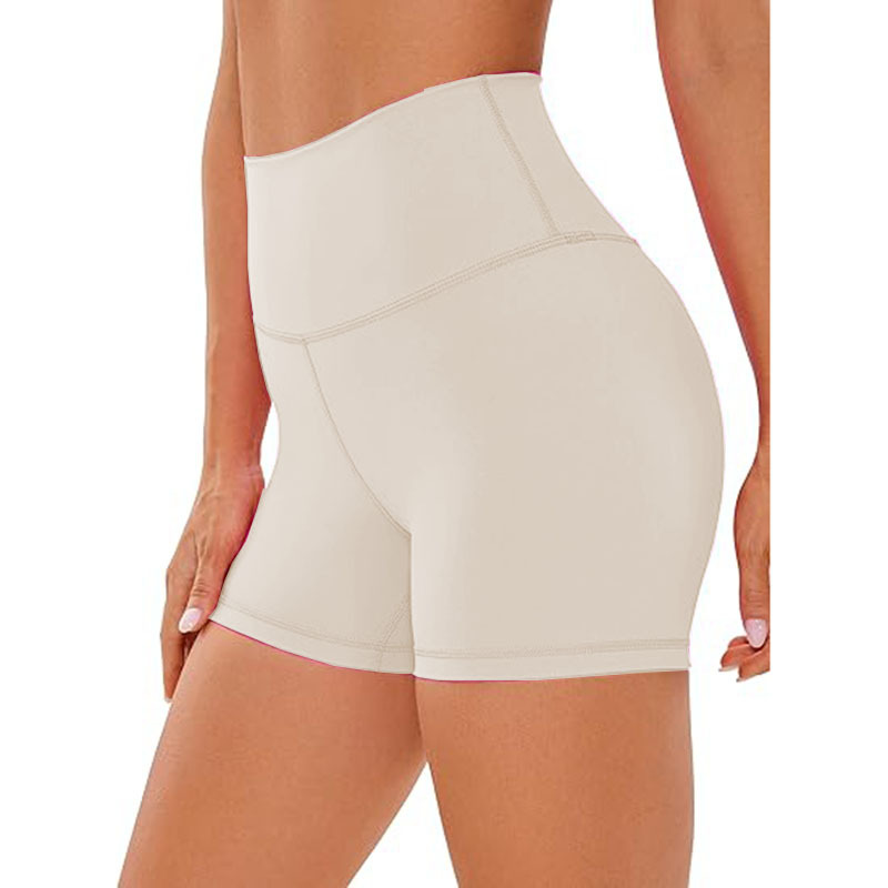 Womens Biker Shorts High Waisted Workout Running