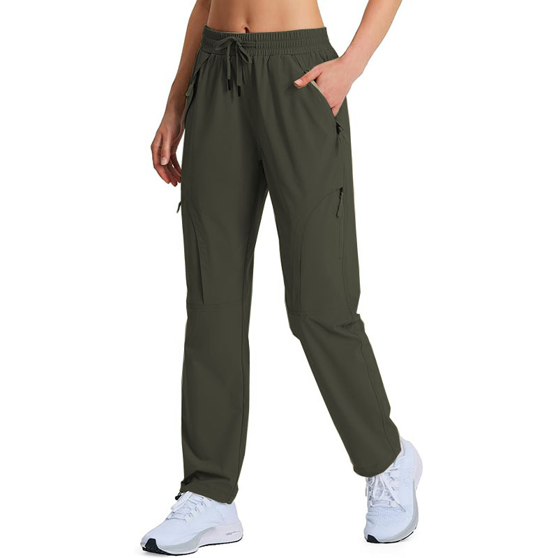 Womens Work Travel Workout Sweatpants with Pockets