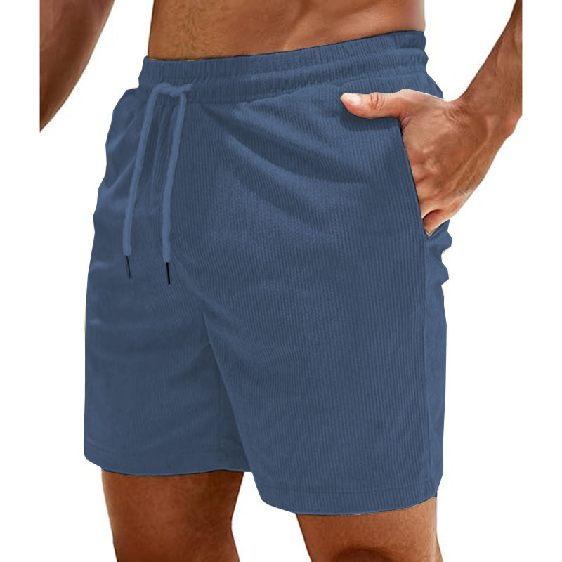 Men Slim-Fit Lightweight Comfort Stretch Oxford Short