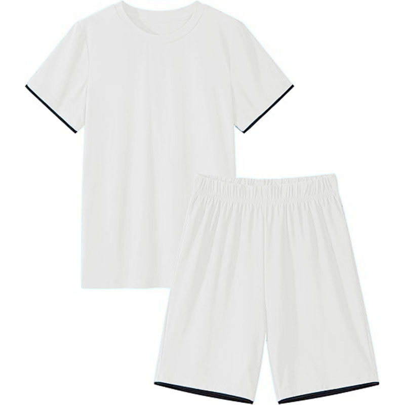 Children Short Sleeve and High Waist Shorts Lounge Sets