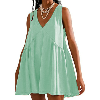 2025 Summer Vacation Dress Dress with Pockets