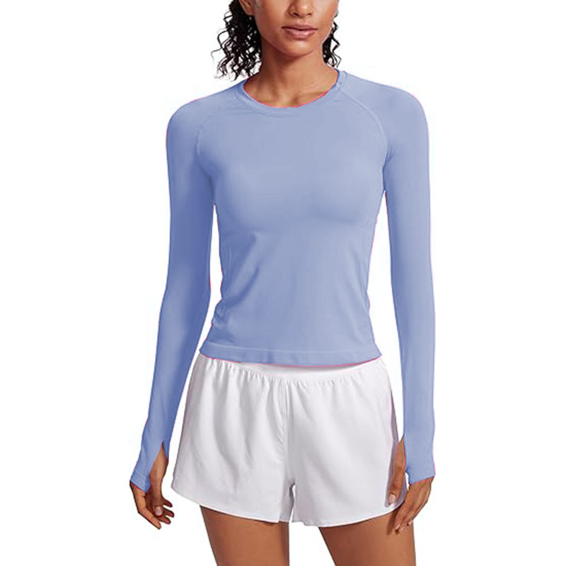 2025 Women Crew Neck Basic Tee Fashion