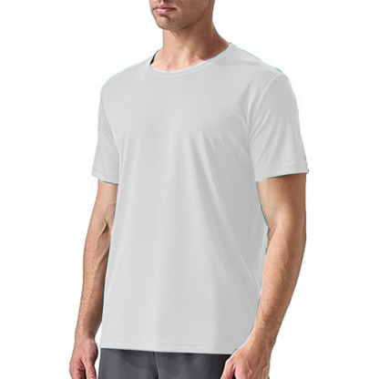 New Men Casual Basic Short Sleeve Summer Tops