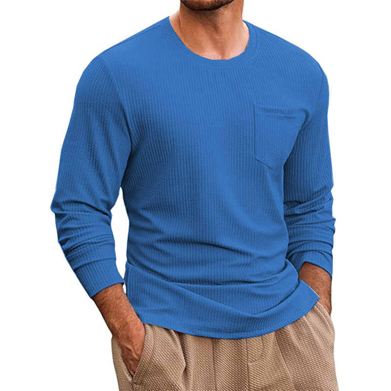 New Men's French Pullover Sweatshirt