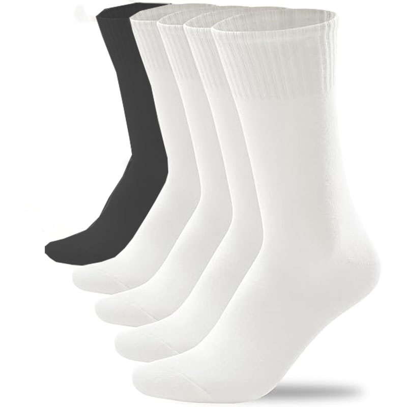 Women Casual Cute Cotton Crew Socks 5Pairs