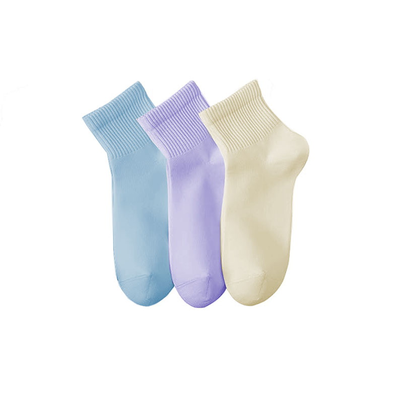 Women Casual Cute Cotton Crew Socks 3Pairs