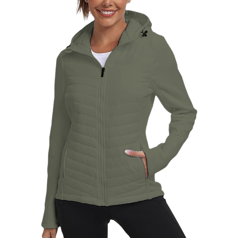 Down Jacket for Women Lightweight Long Sleeve Puffer Coat