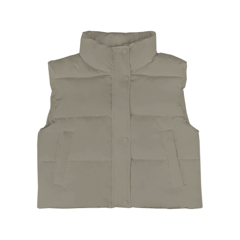 2026 Women Puffer Winter Sleeveless Warm Outerwear Vest