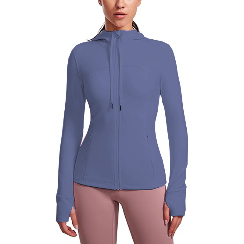 New Women Lightweight Workout Jacket Fit Full Zip Athletic