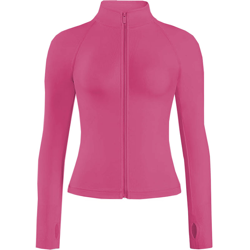 Womens Lightweight Zip Up Jackets Running Workout Clothes with Pocket