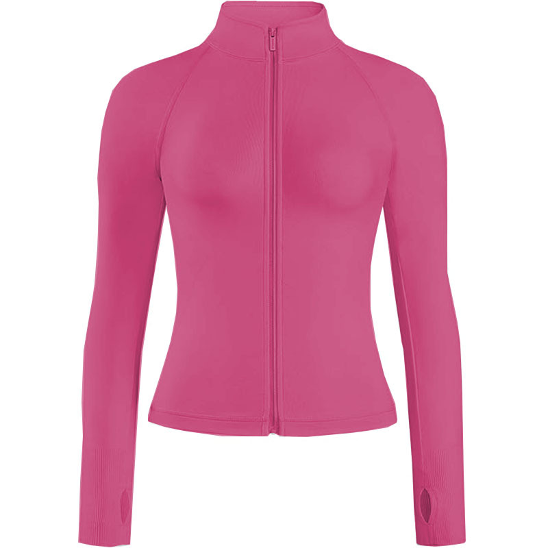 Womens Lightweight Zip Up Jackets Running Workout Clothes with Pocket