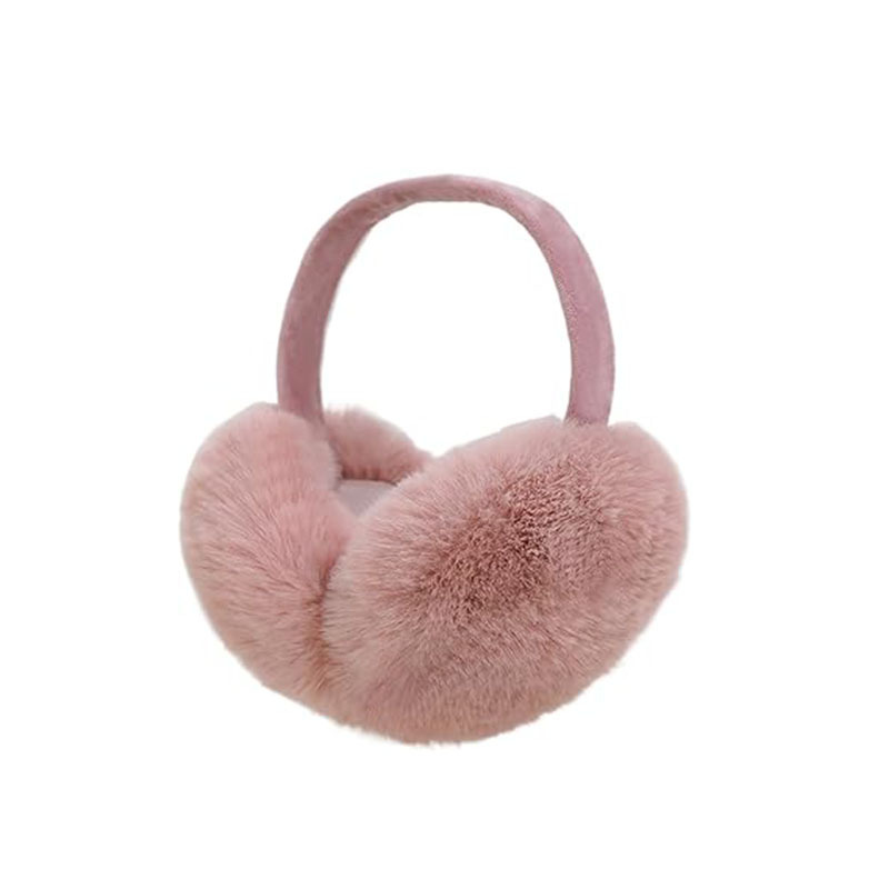 Winter Ear muffs Faux Fur Warm Earmuffs Cute Foldable Outdoor Ear Warmers 