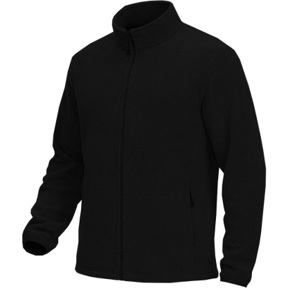 Men Lightweight Polar Fleece JacketsSoft Full-Zip Outwear
