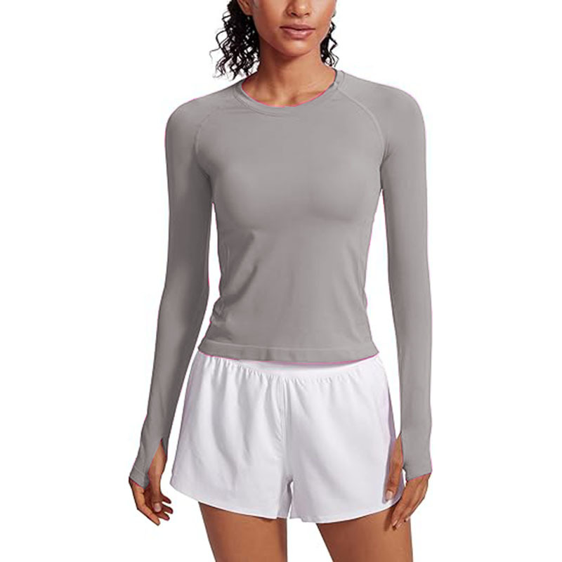 2025 Women Crew Neck Basic Tee Fashion