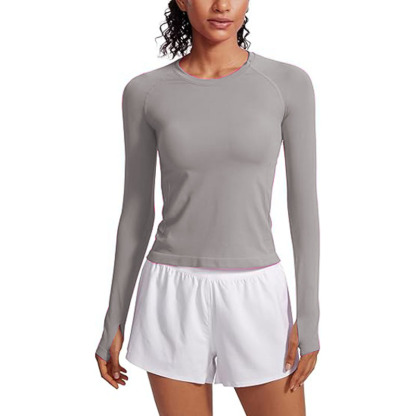 2025 Women Crew Neck Basic Tee Fashion