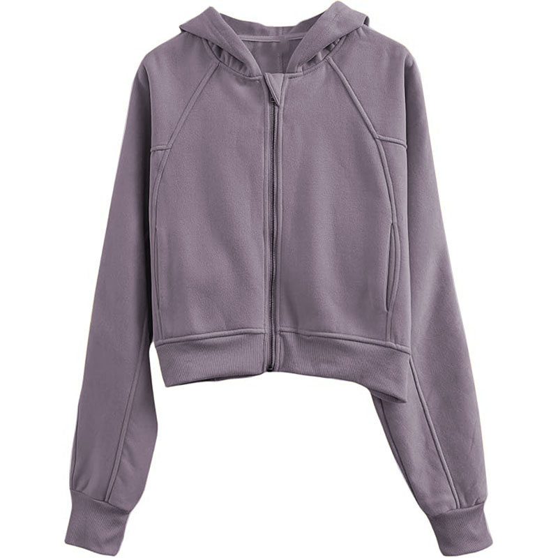 New Womens Zip Up Hoodies Long Sleeve Fall