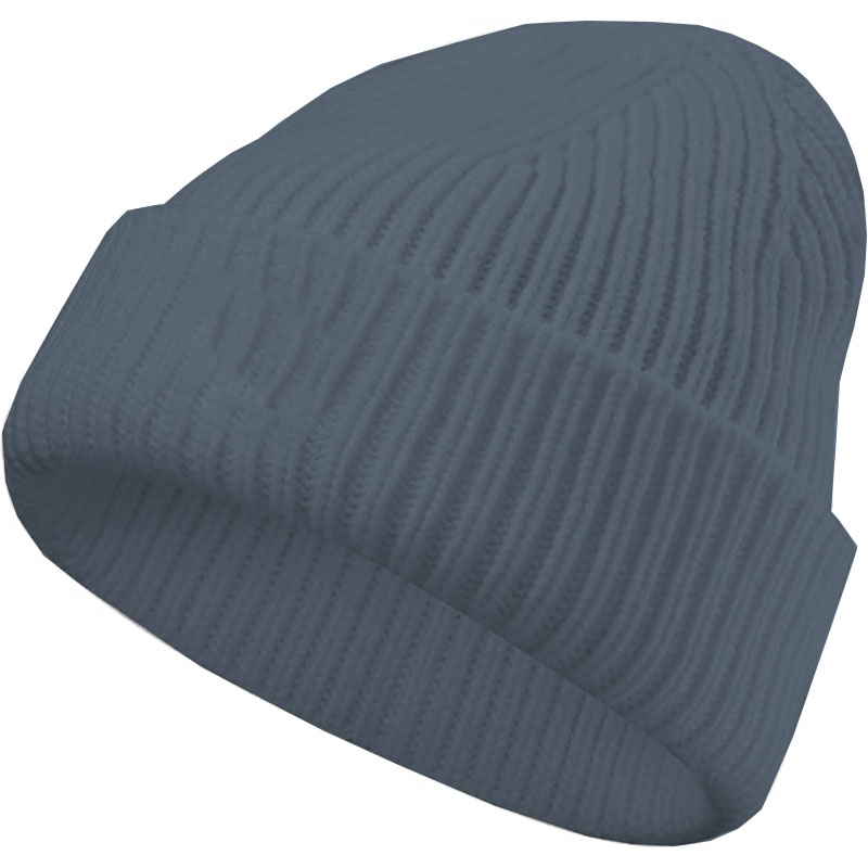 Classic Double Layer Knit Beanie Hat Warm Thick Acrylic Winter Hat