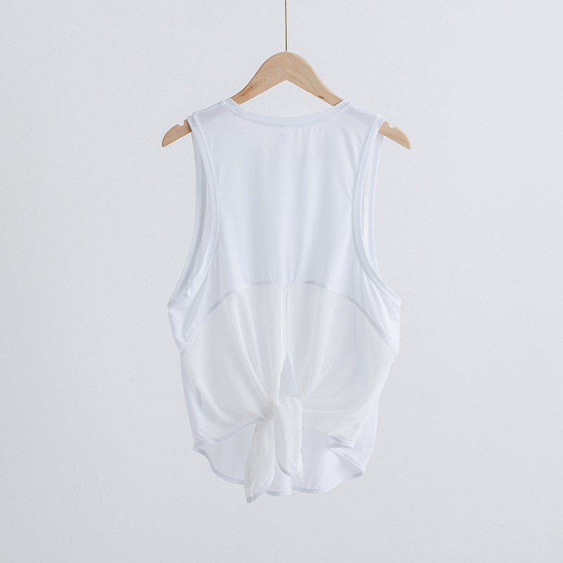 NWT 2024 Women Patchwork Sport Vest Women Loose Fit Plain Fitness Vest Breathable O-neck Gym Athletic Tank Tops 4-12