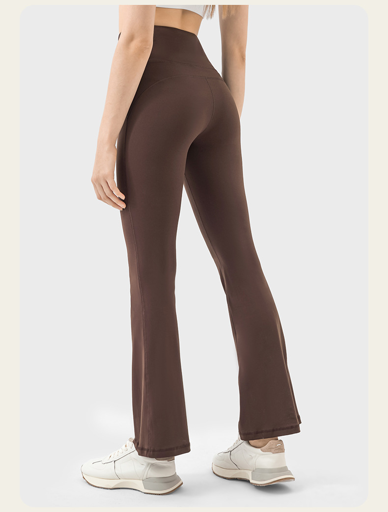 4 Colors NWT Women Wide Cut Pants Fitness Women Loose High Waist Legging 4-Way Stretch Leggings Lady Stretchy Pants